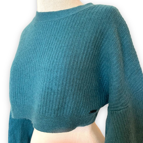 SWEATY BETTY wool/cashmere cropped sweater - Picture 12 of 12